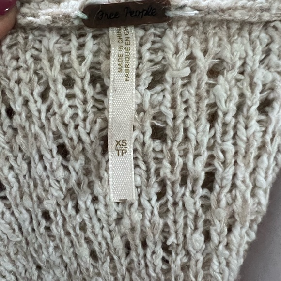 Free People Turn Up The Sun Toggle Sweater Coat, size XP - Picture 10 of 10